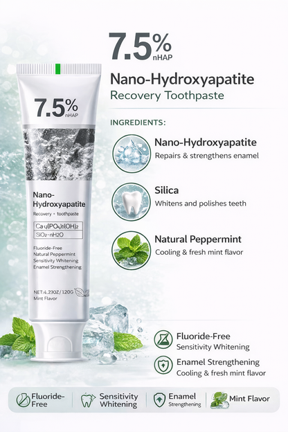 Hydroxyapatite Remineralizing Toothpaste